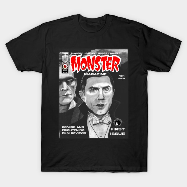 MONSTER MAGAZINE NO.1 T-Shirt by VanceCapleyArt1972